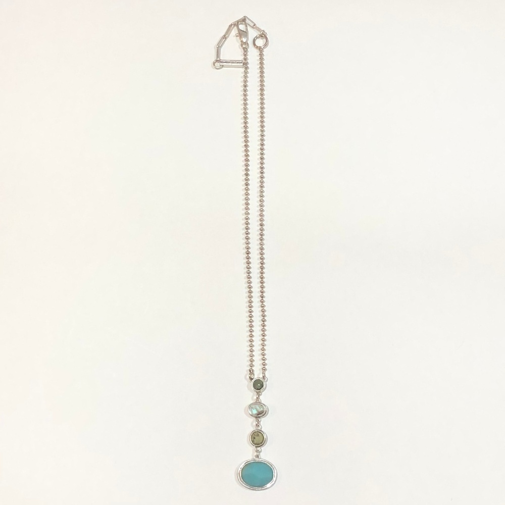 Kenneth Cole New York 4 Stone Pendant Necklace